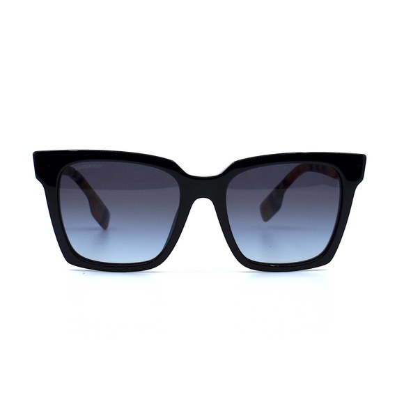 NEW BURBERRY BE4335 MAPLE 39298G BLACK GREY GRADIENT AUTHENTIC SUNGLASSES - Picture 2 of 13